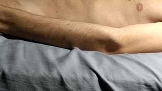 Jerking off with an homemade fleshlight until I cum