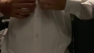 Hot Asian Escort Cum Before He Fucks