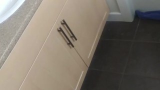 Quick Cum Before my Shower