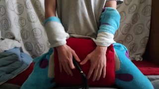 Humping pillow fortnite cosplay boy striptease pov amateur 