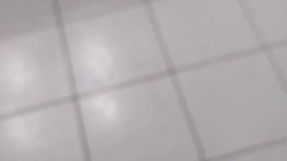 Bathroom Floor Cumshot