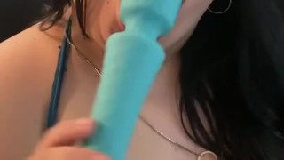 Bbw Latina Moaning and cumming from vibrator
