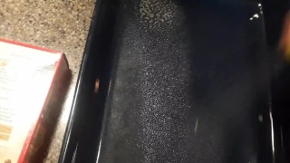 Cum Cake: Baking a Birthday Cake For My Sub-Boy w/ His Cum in it