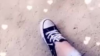 Snapchat ariannajade420 buy my trans feet pics 