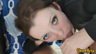 cute girl loves to fuck in the ass and sucks a lot of dick to get a lot of sperm on her face