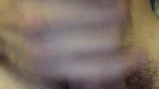 Stroking My Big Dick While My Wife Lays Beside Me 