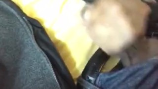 Just playing with my dick at the car wash