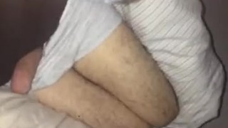Rubbing Cock Until Gets Hard