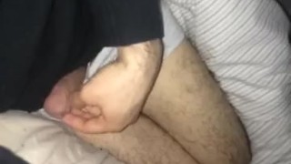 Rubbing Cock Until Gets Hard