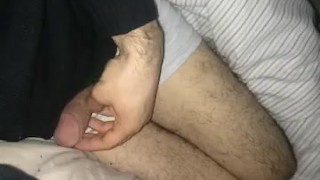 Stroking Hard Arabic Muscle Cock