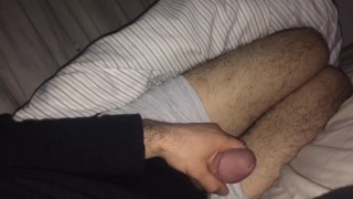Male Stroking Hard Cock Tease