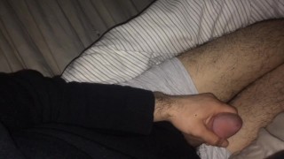 Male Stroking Hard Cock Tease