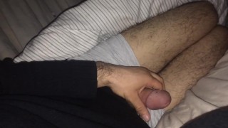 Male Solo Cock Wank POV