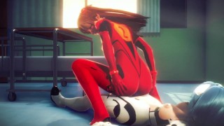 Asuka and Rei having hot lesbian sex(3D PORN)|Neon Genesis Evangelion