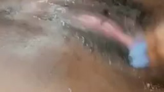 Squirting after squirting a big one 