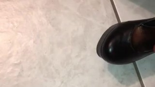 Girlfriends Bow Heels Cummed