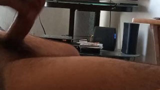 Masturbating to porn