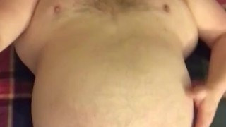 365 lb Gainer lying down belly play