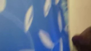 man loves to jerk off in the shower