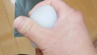 Sperm explodes on masturbation!