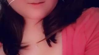 Playing with my nipples