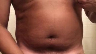 Jacking off no cum shoot