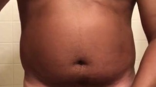 Jacking off no cum shoot