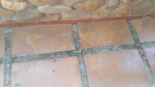 Gran facial con tragada