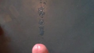 Huge massive cumshot (9 squirts of cum)