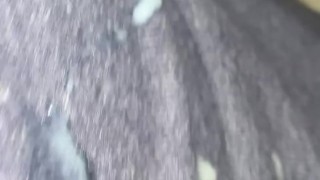 Close up quick Cumshot at night amateur handjob big load Uncutcock Lots of sperm Jerk off Hard Cock