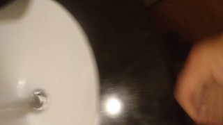Precum big white dick