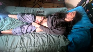 Male Solo Cum Eating 7 (up angle)