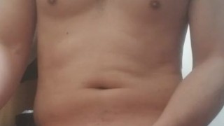 Naked handjob, mass cam shot