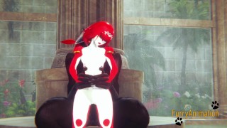 Zelda Hentai - Mipha is fucked by a beast