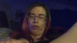 Sexy milf solo play