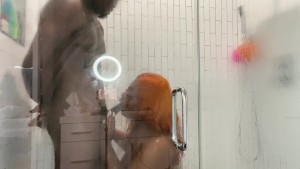 Shower Fucking With an Audience 