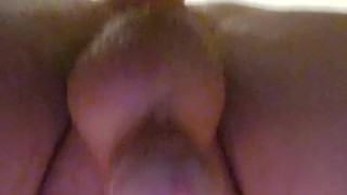 Cum as lube 