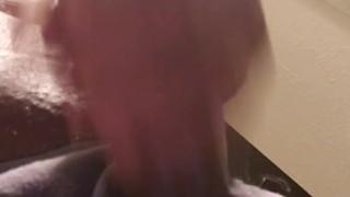 Jacking off through boxers