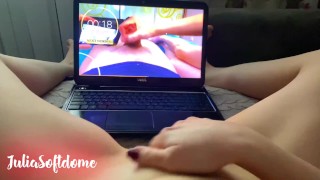 Juicy Pussy Masturbates in a POV Angle