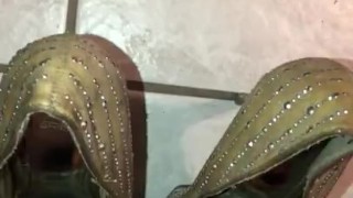 Neighbor Well Worn Heels Cummed