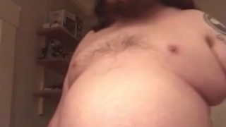 365 lb Gainer shake chug w/ real-time measuring, and feeder fantasy chat