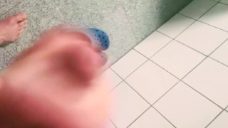 jerking off in the bathroom