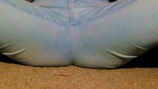 Massive pissing jeans 
