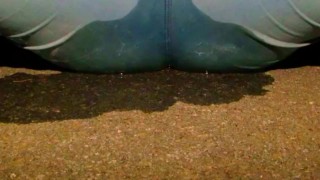 Massive pissing jeans 