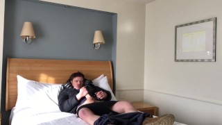 Straight Guy Wanking In Work Clothes
