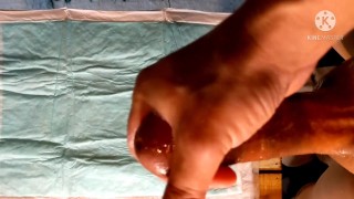 [Women's] handsome man  lotion slimy masturbation ejaculation of Japanese Cock Big Penis individual shooting