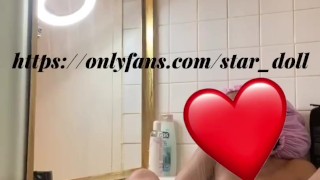  fucking herself in shower