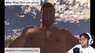 GAY COCONUTS DESERTED ISLAND BLOWJOB + HANDJOB GAME - Quest for Coconuts