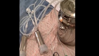 MILK ME milking machine mature MILF BBW toy big tits pump