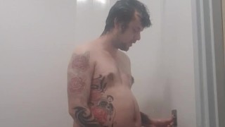 Me having a shower (irrevelant)